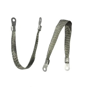 Crimp OT14-5 Terminal for Ground Electrode Harness Wire Soft Shield Braid Equipment Copper Clad Aluminum for Harness Wiring