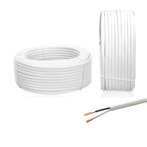 Factory Direct Sale SNI Certificated H03VVH2-F 300/300V Flat Flexible Cables For Household Building Electrical Power Cable