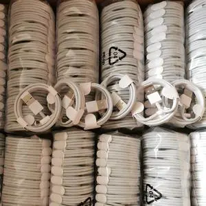 White 1M USB iPhone Cable 20W Fast Charging TPE Shielded CE Certified with Pure Copper Conductor for iPhone 11/12/13/14 Pro