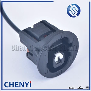 1Pin Oil Pressure Sensor Plug Waterproof Auto Wire Harness Connector 7283-1114-30 for 2JZ K20Z3 Camry 7283-1114 with Wire