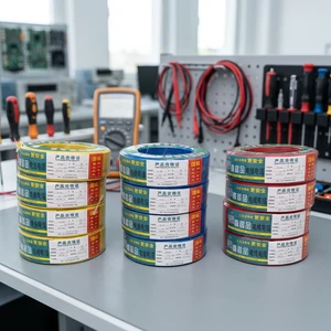 BV Solid Copper Core Building Wire PVC Insulated Single Core Electrical Cable for Residential Construction and Fixed Wiring
