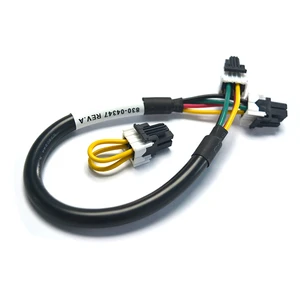 Custom JST XH 4Pin Wire Harness Cable Assembly OEM ODM Electronic Connector Wiring for Industrial Equipment