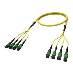 MTP MPO Trunk Cable 24/48 Fiber Fully Customizable Fiber Optic Jumper Patch Cord Wired LAN 3-Year Warranty ZG Tech