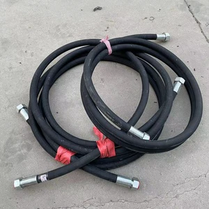 Oil Resistant High Pressure Hydraulic Hose High Pressure Steel Wire Braided/wound Rubber Hose