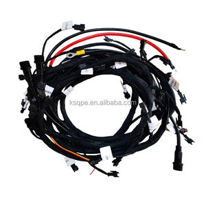 Custom PTFE Rubber Industrial Machine Wiring Cable Connector 2.5mm Pitch 2-8Pin Wire Harness