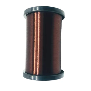 10 AWG 0.063mm Solid Copper Enameled Insulation 600V Rated Heating Auto Guitar Pickup Wire