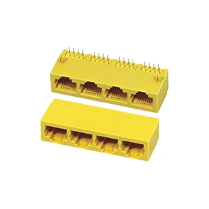 GLGNET RJ45 High Speed Ethernet Connector Phosphor Bronze Contacts for Audio Video Lighting Panel Mount 8-core Unshielded 2