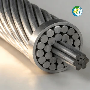 ACSR/AAC/AAAC/ABC Bare Insulated Aluminum Conductor Overhead Electrical Wire Power Cable 35kV Customized Size For Construction