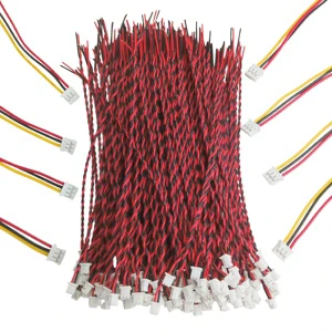 Custom Wire Harness Assembly Compatible with JST SH ZH PH XH SM Series 1.0-2.54mm Pitch Connector Cable for Cars Motorcycles