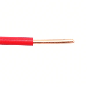 BV 450/750V PVC Insulated Single Core Cable - Copper Core Building Wire, Used for Fixing Electrical Wiring
