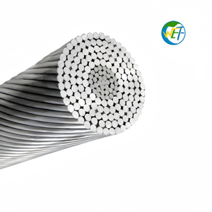 Wolf High Purity ACSR Conductor Clean Aluminum Wire Steel Reinforced Overhead Transmission Line Cable 35kV High Voltage
