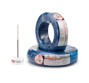 Low-smoke Free-halogen Flame-retardant Fire-resistant Copper Conductor 750V 4 AWG Wires and Cables for High Rise & Subways