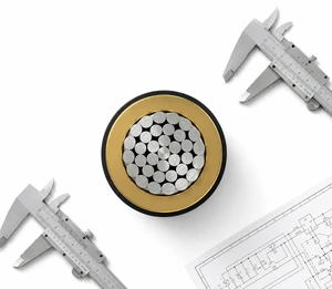 JKLYJ 10mm Aluminum Conductor XLPE Insulation PE Jacket Low Voltage Railway Overhead Cable System for Construction
