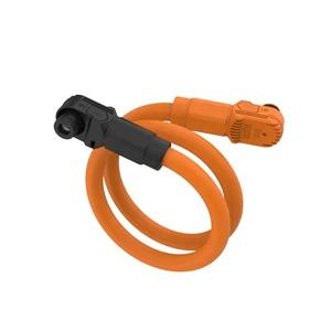 High Voltage IP67 50mm Large Current 250A Battery Cable Energy Storage Connector for Automobiles Waterproof Vandal-Resistant