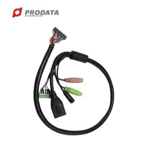 Industrial Control AWG2-48 40 Pin LVDS PVC Material Custom-Made Wiring Harness Cable Assembly for Home Appliances PRODATA Brand