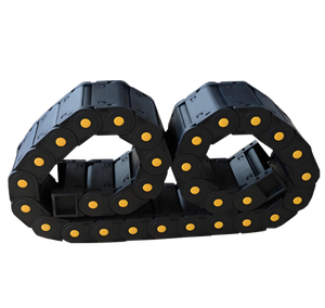 Haide High Quality Plastic Flexible Cable Nylon Drag Chain for Protecting the Cable Conveyor Chain