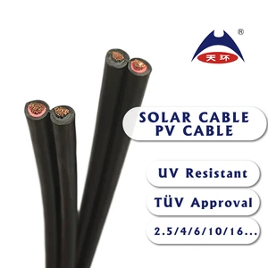 High Quality PV Solar Cable Solar Power Cable Solar Inverter Cable Solar Battery Cable Outdoor Use