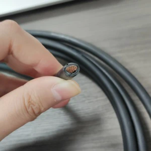 0.6/1KV Tinned Copper XLPO Insulated Weatherproof Halogen-Free Flexible Solar Panel Cable PV1-F IEC60502 50A Rated 90C 1 Year