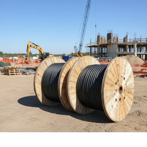 Low Voltage Solid Conductor XLPE/PVC Insulated Copper Power Cable for Industrial Railway & Power Station Applications