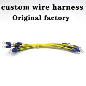 OEM Factory Custom Industrial Control Panel Wiring Harness Cable Assembly Automation Equipment Bare Copper Computer