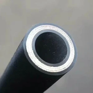 Jingwang High Pressure Steel Wire Braided Hydraulic Hose-Oil Resistant Textile Reinforced Rubber for Industrial Systems -40C