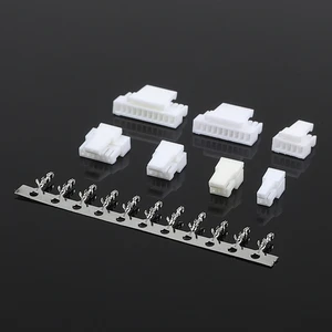 NHB1.0MM Ultra-Thin Male Head Adaptor Connector 8 Pin Terminal Hole Screw 1.0MM Spacing Rubber Shell Lock Buckle Wire Harness