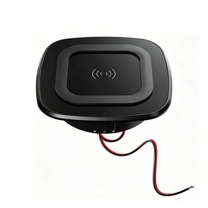 Built-in Wireless Car Phone Charger Embedded 12V 24V Bus Seat Wireless Charger Mobile Charger for Bus Marine RV 24 Volt 12 Volt