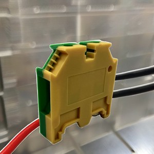 Green Earth PE-4 Terminal Block Wiring Connector with Nickel-plated Copper Contacts 50A TW 5-3l 3 Level Multi Terminal Block