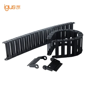 Heavy Duty Germany Igus Track Assembly Nylon Cable Drag Chains Flexible CNC Plastic Carriers Energy Chain Carrier System Cables
