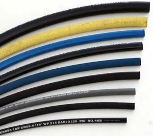 LT802 600PSI High Temperature Oil Resistant Braided Steel Wire air Hose Air Brake Coil Hose China Nylon Black Color Origin Type