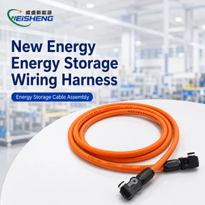 Custom Energy Storage Wire Harness Solar Inverter Battery Cabinet Cable OEM