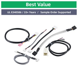 Forklift Wire Harness TPE Insulated Pure Copper For Camper Van Computer Motorcycle Sealed Quick Disconnect Drawing Customized