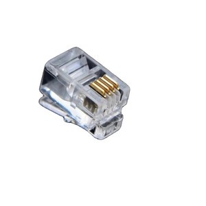 Industrial Ethernet 100 Gigabit Connector Male Telephone Modable 4P4C Oem Usb Rs232 Ftdi to Rj12 Rj11 Rj45 4p2c Cable Connector
