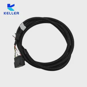 High Temperature Resistant Customized Cable Assembly Connecting Wire Hv Automotive Signal Wiring Harness for Motorcycle