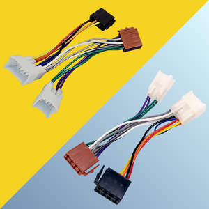 Custom Cable Assembly Harness ISO Stereo Plug Adapter Harness Speaker / Audio Harness for Automobile Repair and Wholesale