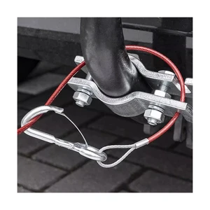 Trailer Breakaway Cable for RV and Heavy-Duty Towing - Quick Release Mechanism for Emergency Situations