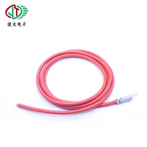 Extra Soft Silicone Wiring Harness Red Power Cable High Temperature Resistant Unmanned Robot Electric Motorcycle Fork Custom
