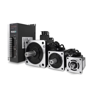 200W Single Phase Servo Motor With Encoder Feedback Accurate Positioning for Medical Equipment Industrial Control
