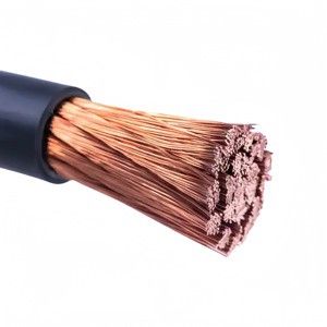 Rubber Insulation Stranded Copper Conductor Battery Cable Low Voltage Energy Storage Cable Custom Length Boqiang Brand