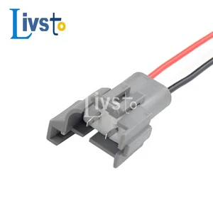 2 Pin Grey Waterproof Automotive Wire Harness Connector Pure Copper Conductor 600V Rated Rubber for Car Electronic DJ7022A-3-11