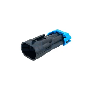 Customized 2-Pin Copper Auto Wiring Harness with Nylon Housing 15cm Wires 1015/AVSS/FLRY-B Connectors 12162000 12052641