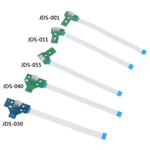 For PS4 Controller Replacement USB Charging Port Socket Board for PS4 Charging Port Flex Cable for PS4 JDS-010/011/030/040/055