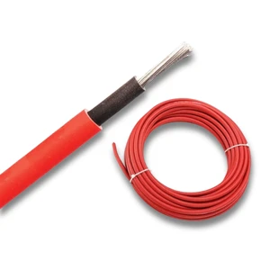 DC 1000V 1500V PV 4mm Solar Cable XLPE Material UV and Weather Resistant Photovoltaic Cable for Power Station