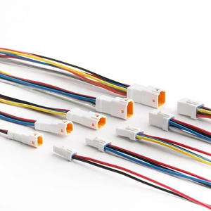 Automotive Cable Assembly JST 2.0 mm Pitch JWPF Series Waterproof IP67 Car Connector 2P/3P/4P Wire Harness