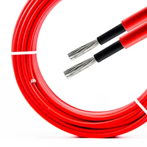 Top Selling Industrial Copper EN H1Z2Z2-K 4mm2 XLPE 1000V High Voltage PV Solar Cable With 25 Years Service Life