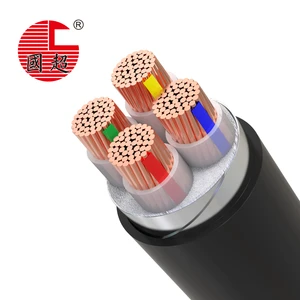 YJV22-0.6/1kV 4-Core Oxygen-Free Copper Conductor Steel Tape Armoured Flame-Retardant Power Cable (10mm²-300mm²) In Stock