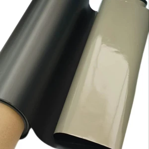 Black Ultra Thin Custom Die Cut Hot Melt Conductive Fabric for Wire Cable EMI Shielding ESD Protection