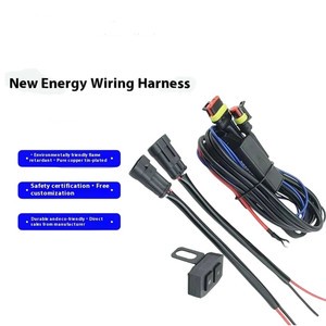 Reliable Automotive Wiring Harness Tinned Copper Core Temperature Resistance Environmentally-Friendly for New Energy Vehicles