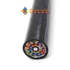 Multi-core Independent Colored Insulation Layer Shielded Control Cable