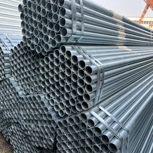 Q235 Round Carbon ERW Galvanized Steel Pipe 3 4 5 6 Inch GI Tube For Building Construction And Scaffolding Applications GI Tube